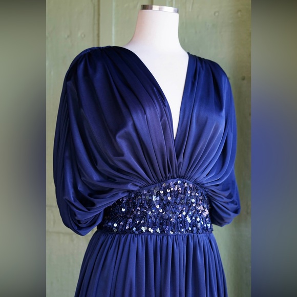 Vintage Dresses & Skirts - 70s Disco Studio 54 Formal Party Dress